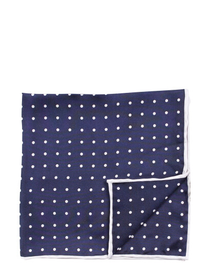 Amanda Christensen Pocket Square - Blue - ONE SIZE