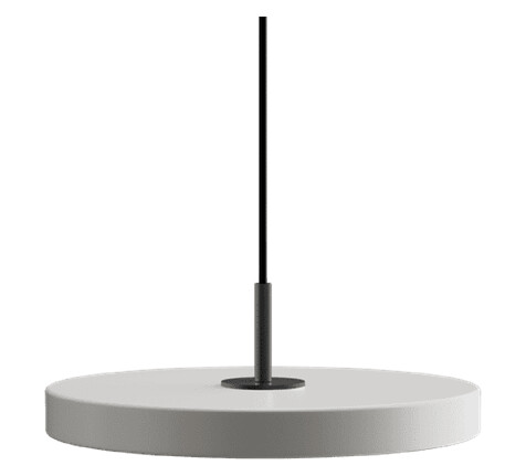 Umage Asteria Plus Mini Taklampe Nuance Mist/ Sort Umage Asteria Plus Mini Taklampe Nuance Mist/ Sort