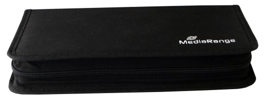 MediaRange CD/DVD Tasche 48fach bk