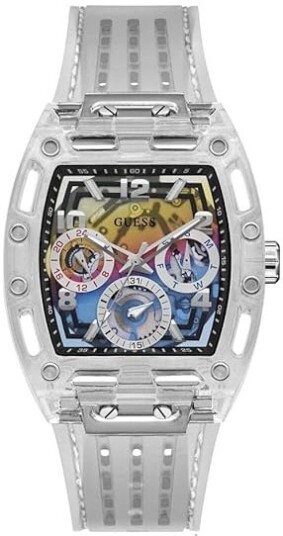 Guess Herreklokke GW0499G3 Phoenix Flerfarget/Gummi