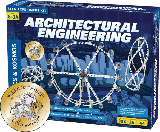 Thames & Kosmos Arkitektonisk byggesett for barn 8+ 20 modeller