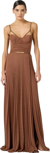 Elisabetta Franchi Dame Kjoler Brun L,