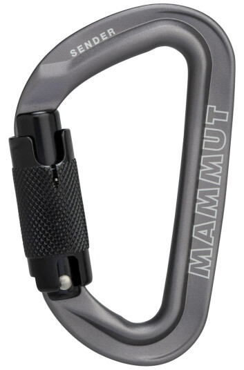 Mammut Sender Twistlock Carabiner, karabinkrok 1602 Twist Lock, Gre