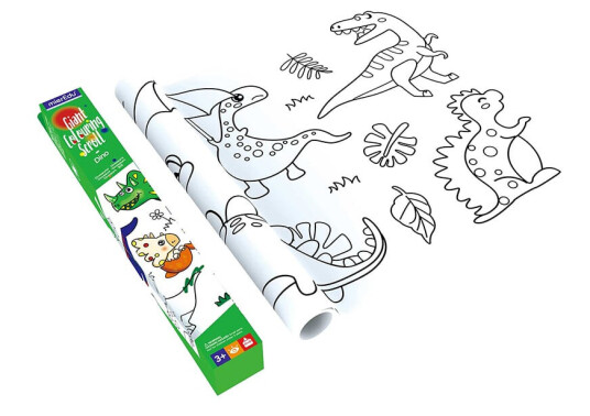 mierEdu Giant Colouring Scroll Dino ME245