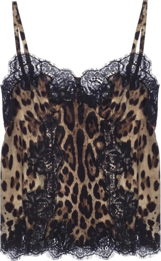 Dolce & Gabbana Dame Topper Brun L,