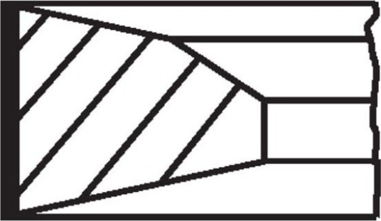 Stempelringsett MAHLE 227 RS 00141 0N0