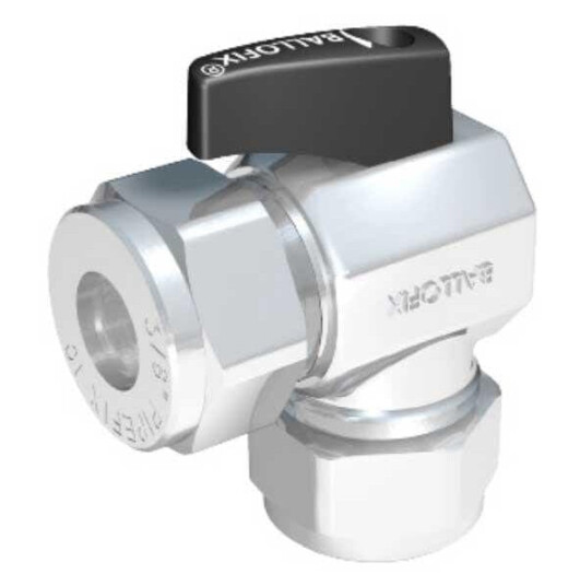 Isiflo Ballofix Vinkelventil med Grep 12mm