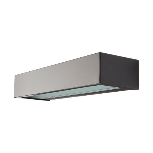 Edge direct vegglampe ned 7W 2700 Kelvin dimbar IP65 - Grafitt Edge direct vegglampe ned 7W 2700 Kelvin dimbar IP65 - Grafitt