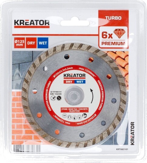 Diamant kappeskive 125 mm TURBO