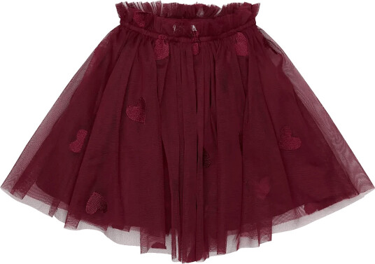 The New Tnstvonda Mesh Skirt Burgundy 110