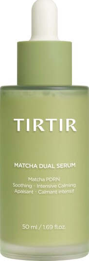 TIRTIR Matcha Dual Serum 50 ml - Tofase Ansiktsserum med Fuktighet og Beroligende Pleie