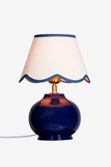 PR Home Bordlampe Nell Blå