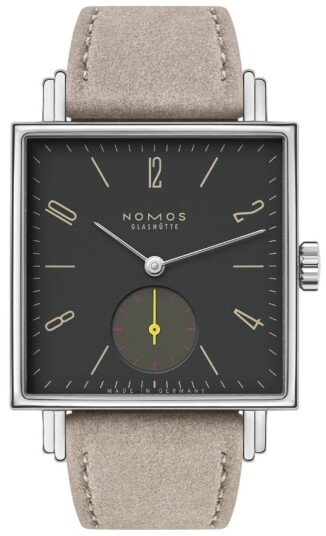 Nomos Glashütte Dameklokke N 440.SB Tetra Grå/Lær 29.5x29.5 mm