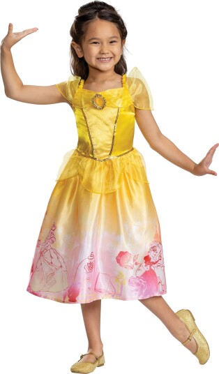 Jakks Pacific Disguise Disney Belle Klassisk Barn Kostyme X-Small 158559M-EU