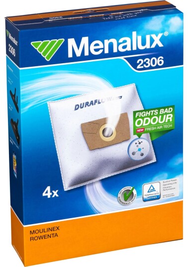 Menalux 2306 Støvsugerposer - 4 pk