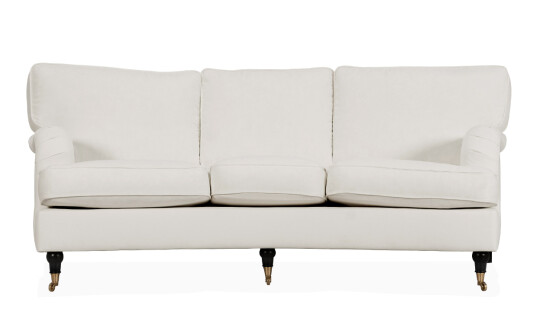 Soffadirekt SKAGEN 3 seters buet Howard sofa Classic Beige