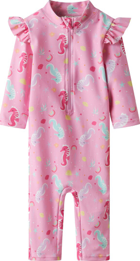 name it Nmfzila 3/4 Uv Swimsuit Pink 92