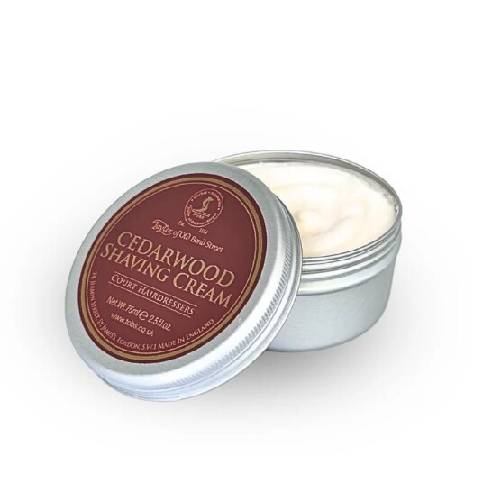 Taylor of Old Bond Street Cedarwood Shaving Cream Bowl 75 ml Taylor of Old Bond Street Cedarwood Shaving Cream Bowl 75 ml