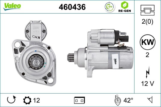 Starter VALEO 460436 Starter VALEO 460436