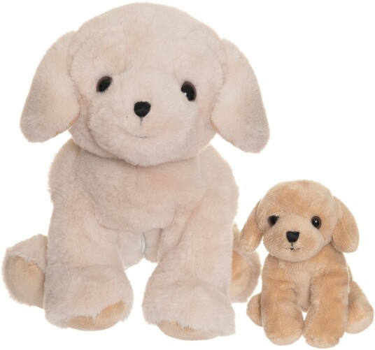 Teddykompaniet Kosedyr Hunden Tess med Valp Teddykompaniet Kosedyr Hunden Tess med Valp