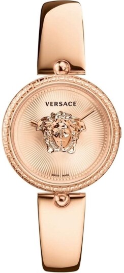 Versace Dameklokke VECQ00718 Palazzo Gullfarget/Rose gulltonet stål