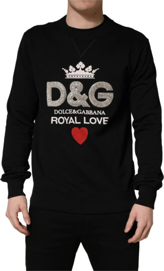 Dolce & Gabbana Herre Gensere & Hettegensere Svart M,
