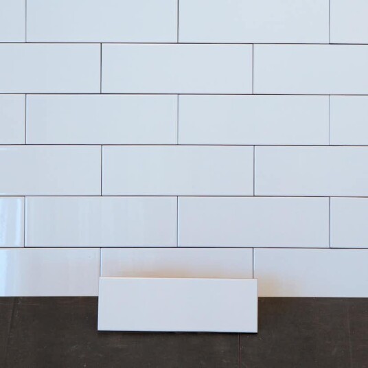 Arredo Flis Color Pure Hvit Blank 10x30 cm