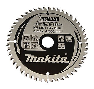 Makita sirkelsagblad til laminat 165 x 20 mm 52 tenner