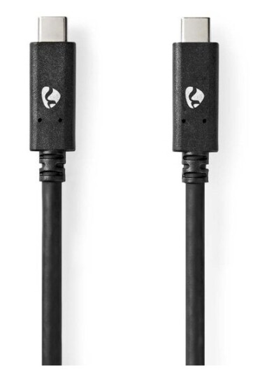 Nedis USB-C 3.2 Gen 2 1m Kabel - 100W 4K@60Hz Sort Nedis USB-C 3.2 Gen 2 1m Kabel - 100W 4K@60Hz Sort