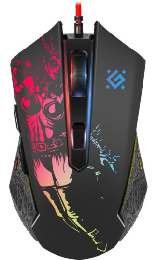 Defender GM 933 Sin'Sister Gamingmus USB A Optisk 7200 DPI Defender GM 933 Sin'Sister Gamingmus USB A Optisk 7200 DPI