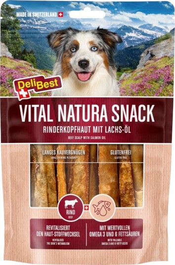 Delibest Vital Natura Snack villlaksolje 200 g