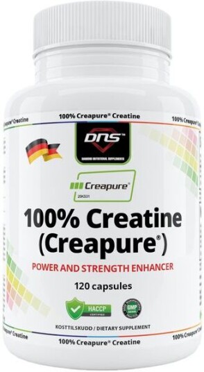 DNS 100% Creapure® Creatine    120 Kapsler