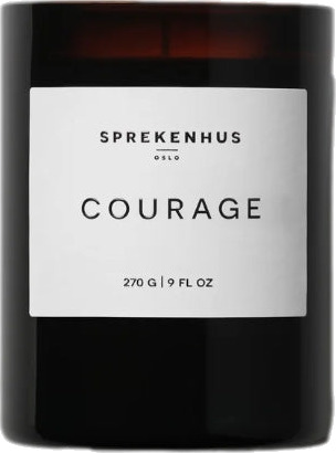 Sprekenhus Scented Candle 270g Courage Duftlys Gjennomsiktig Sprekenhus Scented Candle 270g Courage Duftlys Gjennomsiktig
