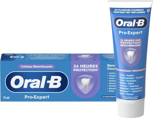 ORAL-B Pro-Expert Tannpasta Whitening Crystals 75 ml