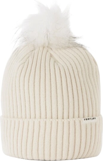 FootJoy Fj Women"s Bobble Hat   STONE   One Size