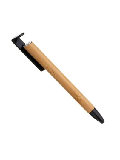 FIXED 3in1 Stylus Pen Classic pen Stand function Bamboo
