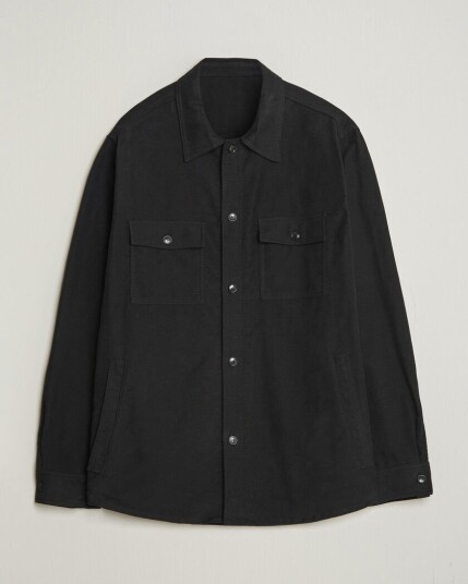 Tiger of Sweden Bishop Cotton Overshirt Black