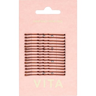 VITA Accessories Hårnåler brune 15 pack 5 cm VITA Accessories Hårnåler brune 15 pack 5 cm