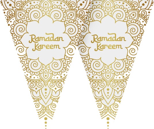 Globos Europe Vimpelgirlander Ramadan Kareem 4850