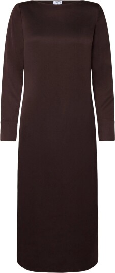 Filippa K Naia Boatneck Dress DARK CHOCOLATE 42 Filippa K Naia Boatneck Dress DARK CHOCOLATE 42