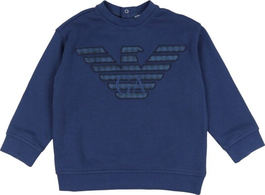 Emporio Armani Collegegenser   Insegna Blue m. Logo   Emporio Armani   18 md   Collegegenser   Blå