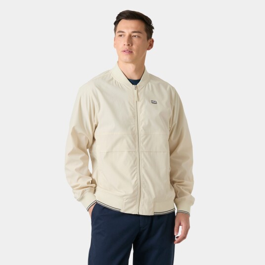 Helly Hansen Men's Marine Bomber Jacket Hvit L