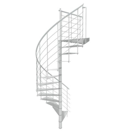 Minka Milano Spiraltrapp I Hvit Minka Milano Spiraltrapp I Hvit