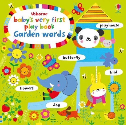 Baby'S Very First Playbook Garden Words Av Fiona Watt