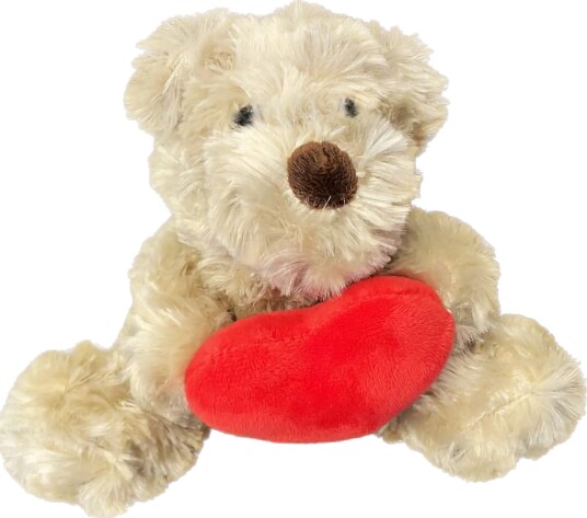 Dynäs Import Bamse Teddy med Hjerte 72084