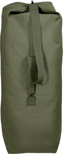 Rothco Canvas Duffelbag med Topplukking 580 liter Oliven, Grønn