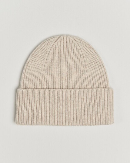Colorful Standard Merino Wool Beanie Ivory White