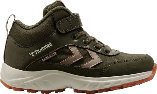 Hummel Vintersko Root Tex JR Bøk Hummel 34 Vinterstøvler Armygrønn Beige Hummel Vintersko Root Tex JR Bøk Hummel 34 Vinterstøvler Armygrønn Beige
