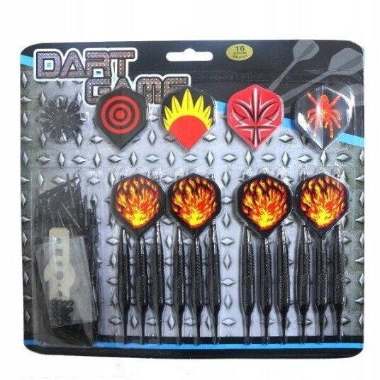 Dart 16g for elektroniske dartbrett - komplett sett
