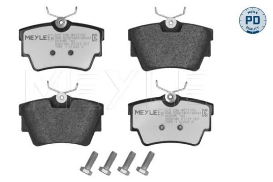 Bremseklosser MEYLE 025 239 8017/PD